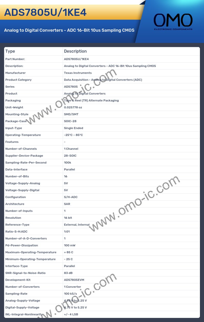 ADS7805U/1KE4