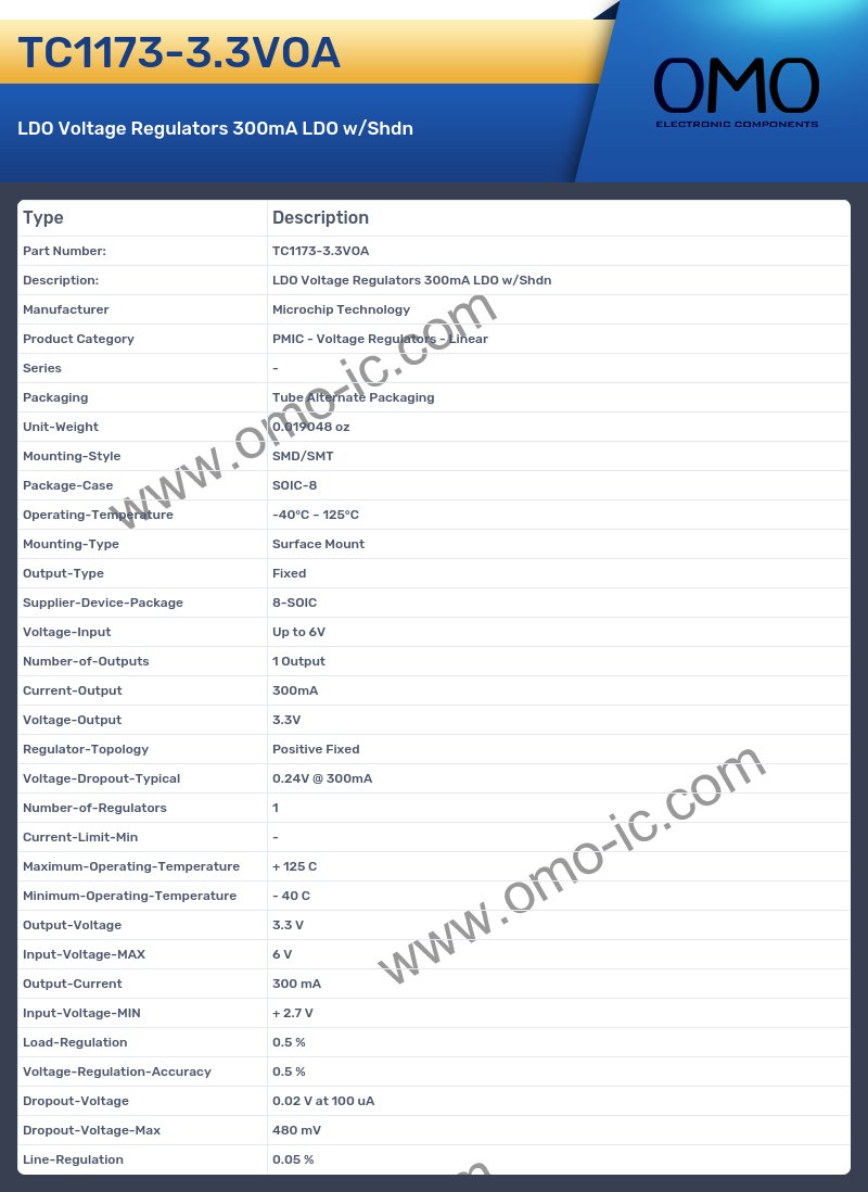 TC1173-3.3VOA