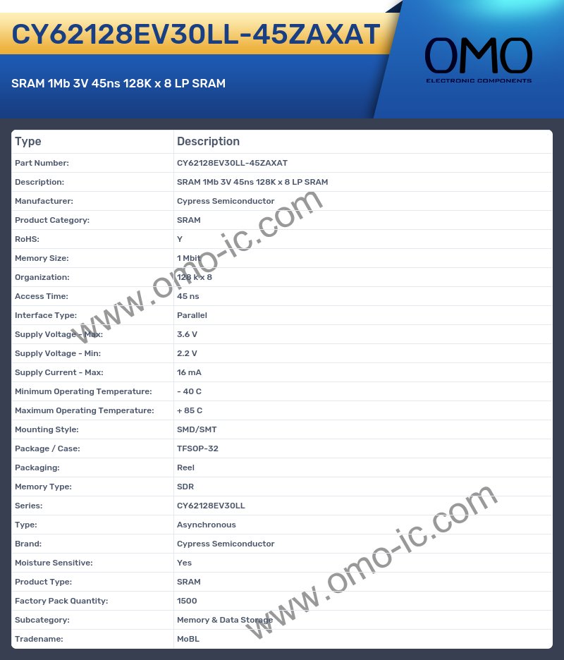 CY62128EV30LL-45ZAXAT