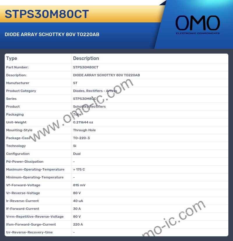 STPS30M80CT