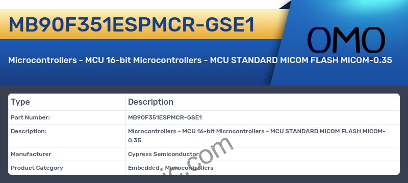 MB90F351ESPMCR-GSE1
