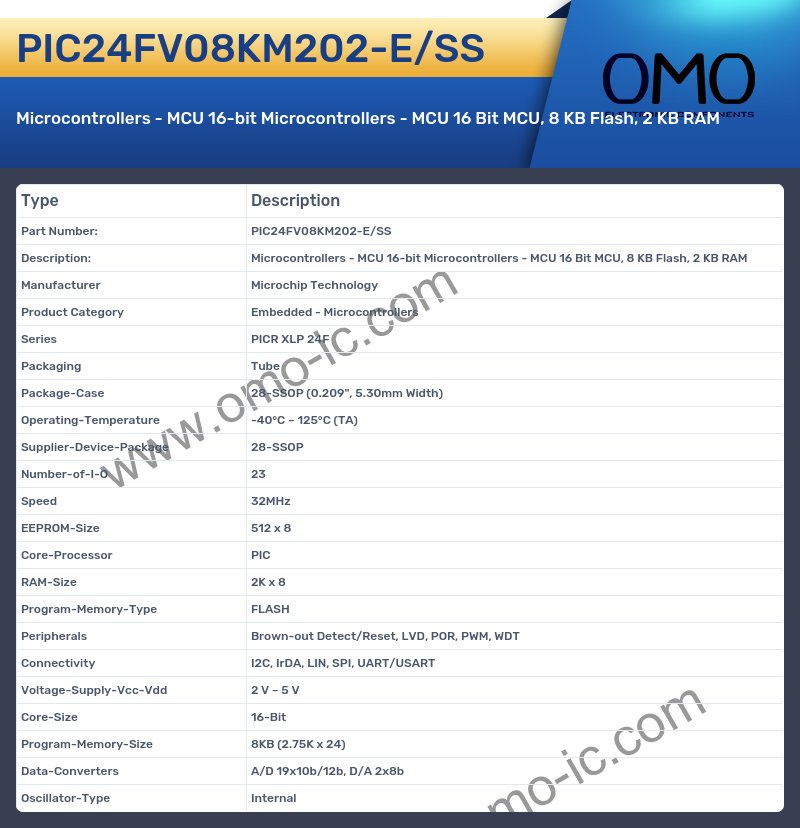 PIC24FV08KM202-E/SS