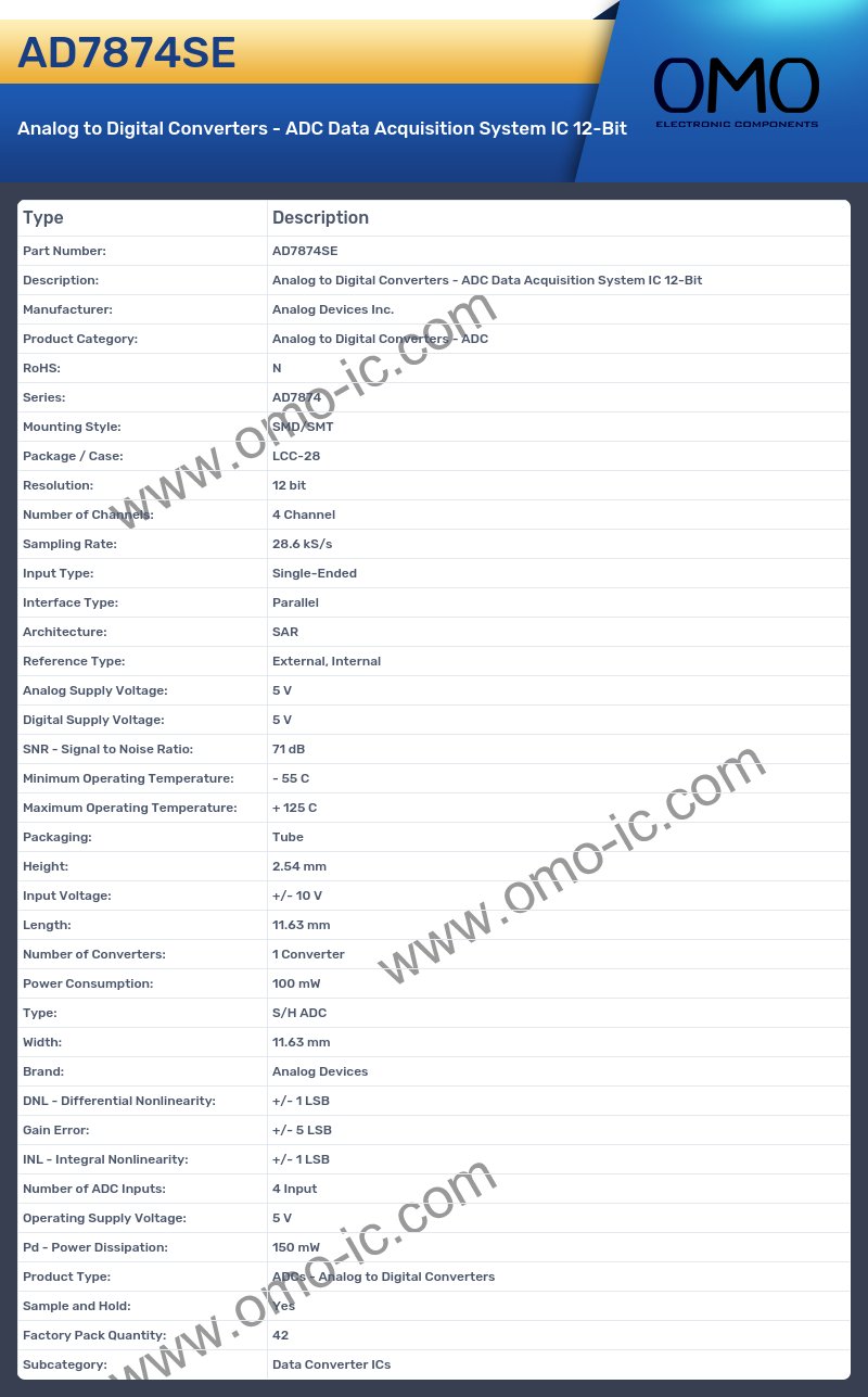 AD7874SE