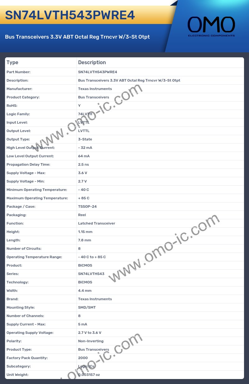 SN74LVTH543PWRE4