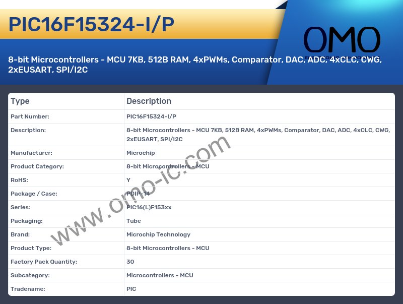 PIC16F15324-I/P