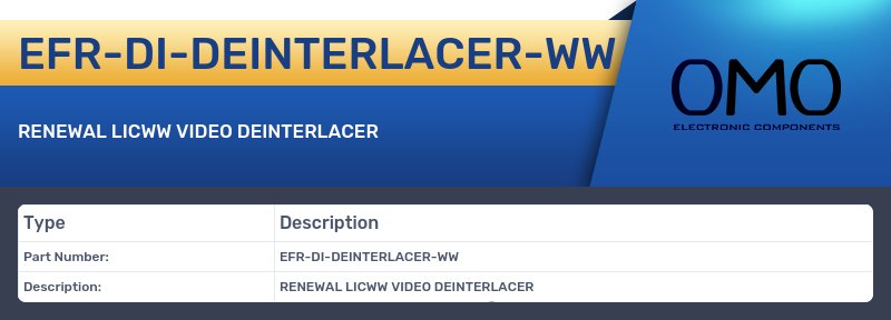 EFR-DI-DEINTERLACER-WW