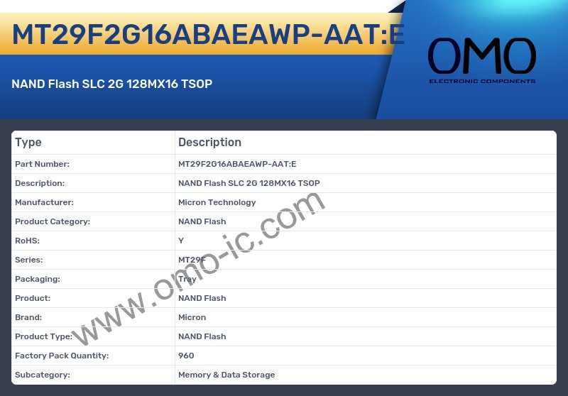 MT29F2G16ABAEAWP-AAT:E