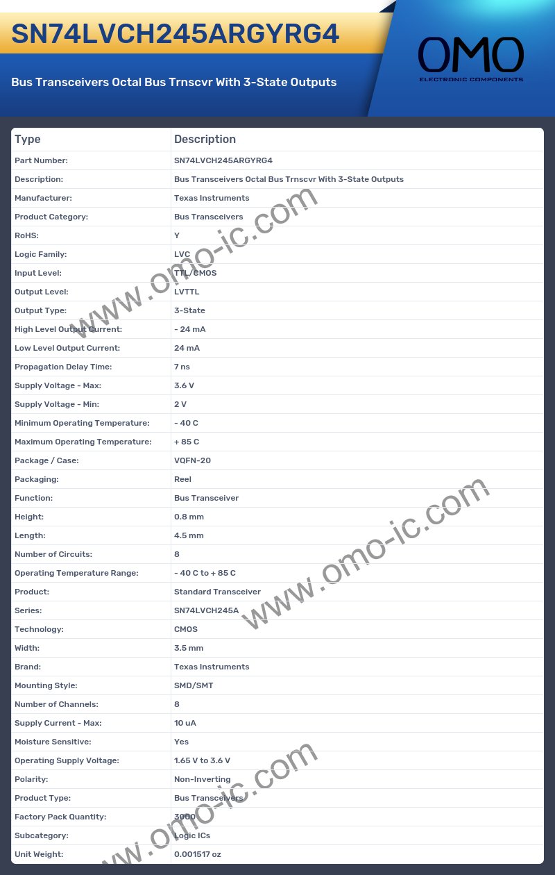 SN74LVCH245ARGYRG4
