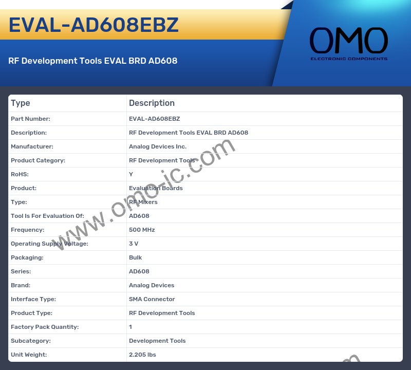 EVAL-AD608EBZ