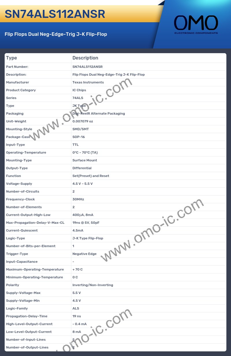 SN74ALS112ANSR