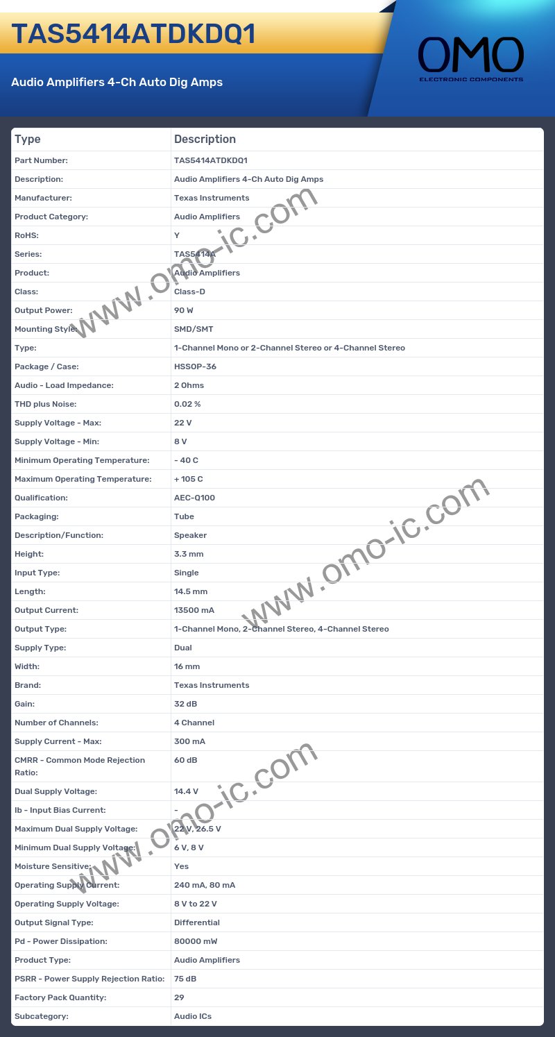 TAS5414ATDKDQ1