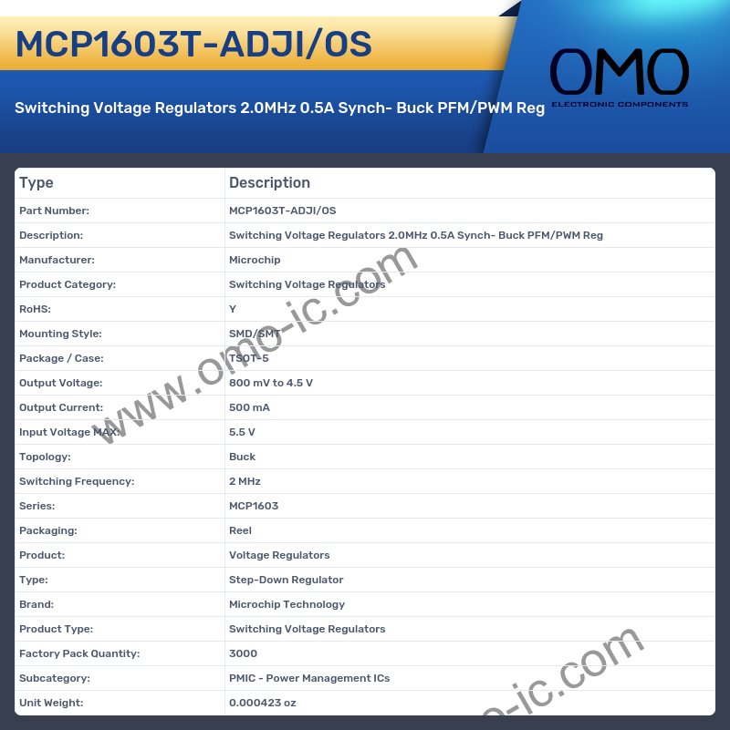 MCP1603T-ADJI/OS