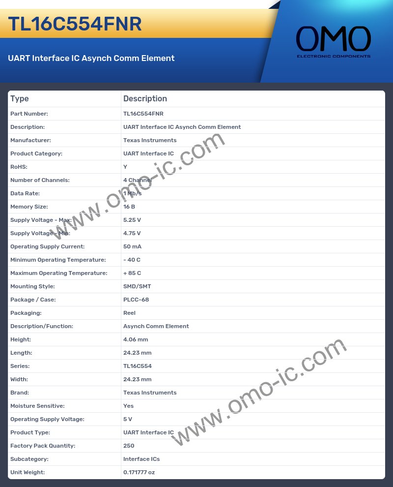 TL16C554FNR
