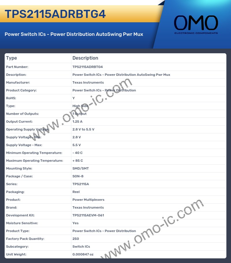 TPS2115ADRBTG4