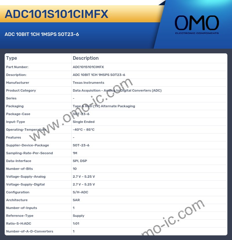 ADC101S101CIMFX