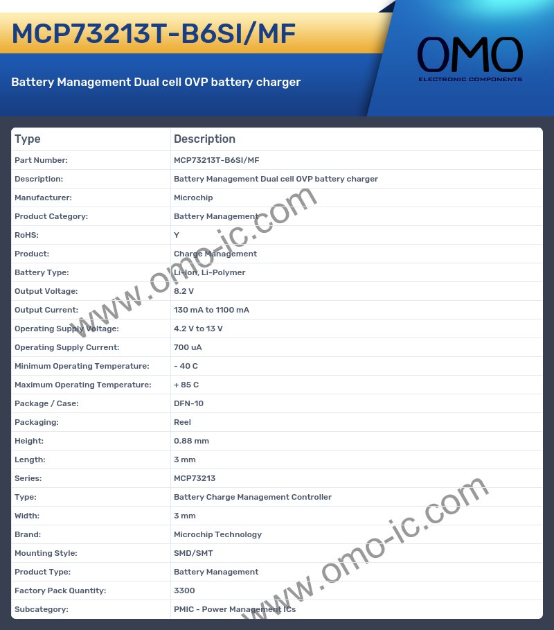 MCP73213T-B6SI/MF