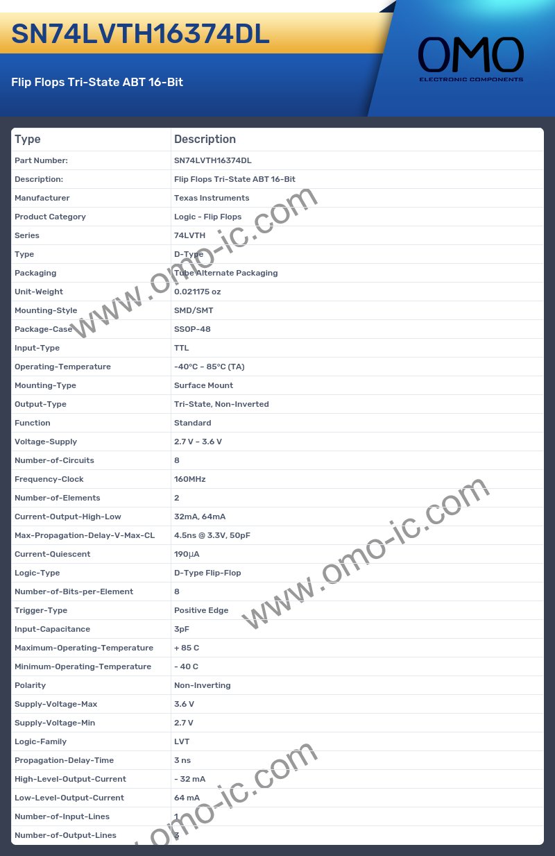 SN74LVTH16374DL