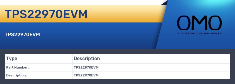 TPS22970EVM