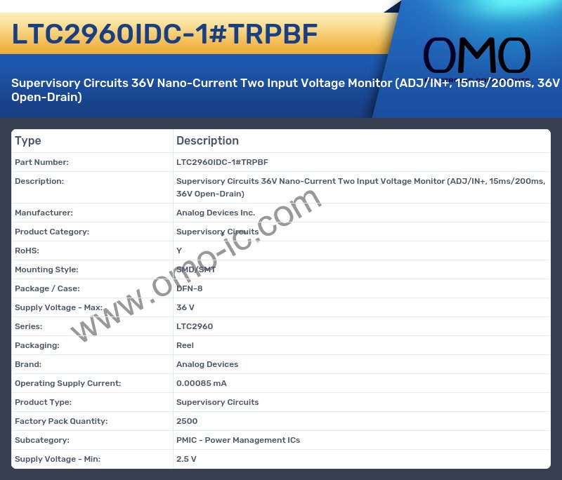LTC2960IDC-1#TRPBF