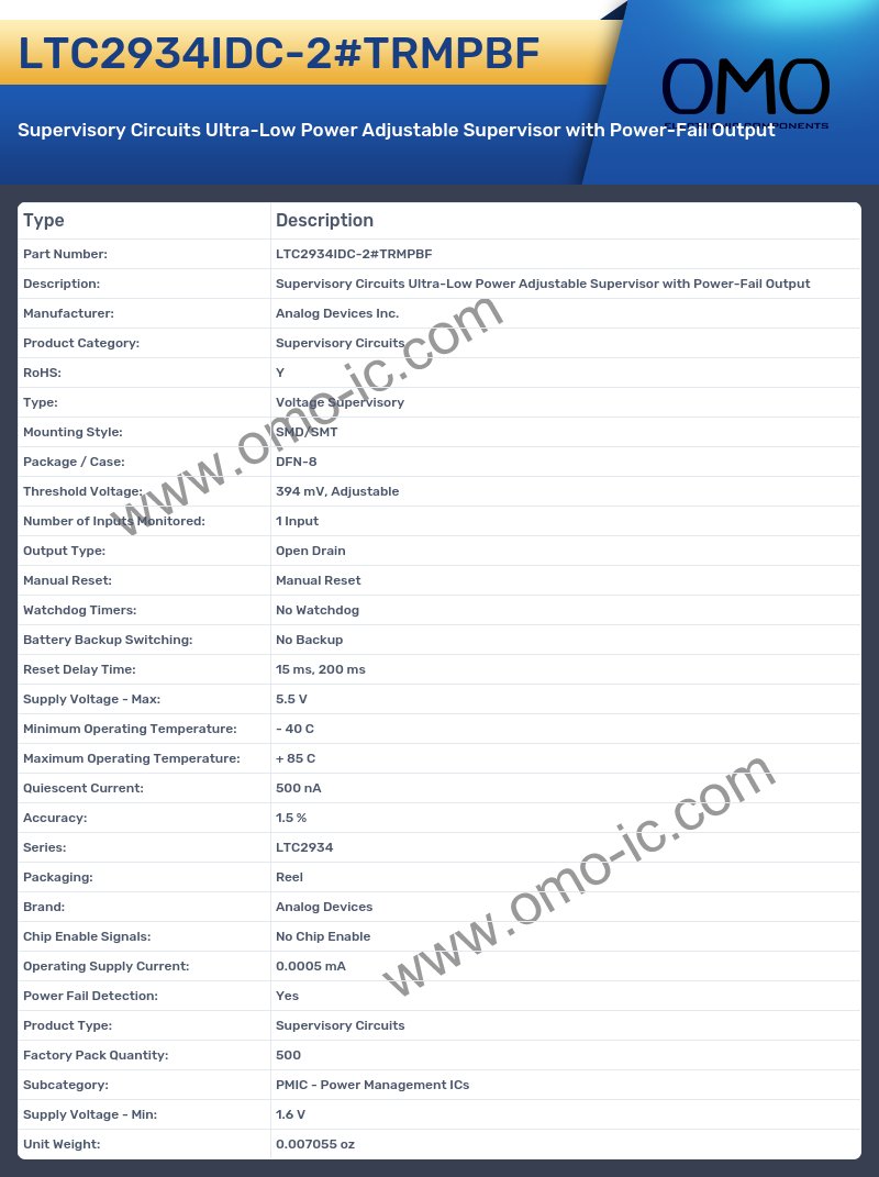 LTC2934IDC-2#TRMPBF