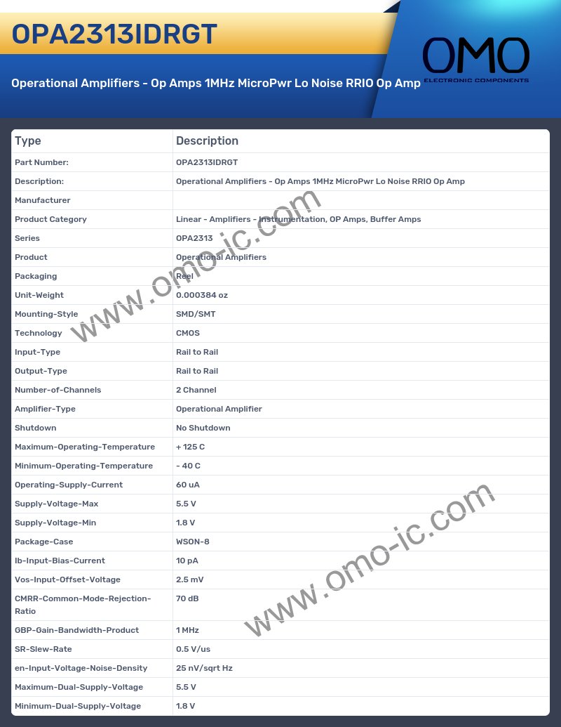 OPA2313IDRGT
