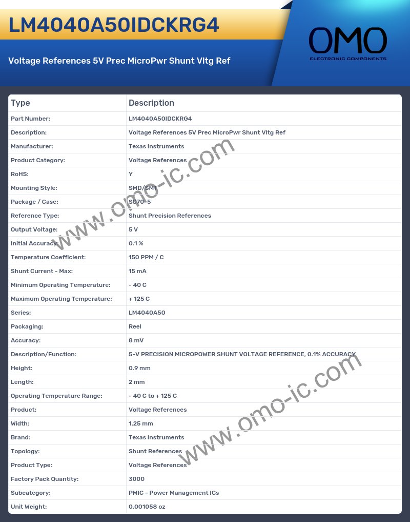 LM4040A50IDCKRG4