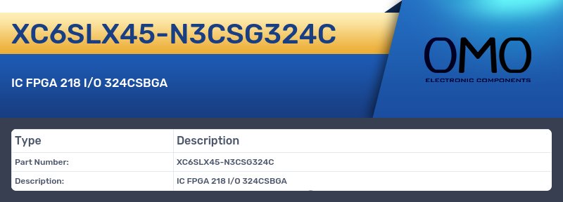 XC6SLX45-N3CSG324C