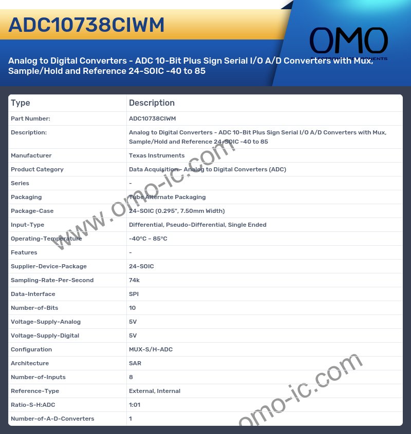 ADC10738CIWM
