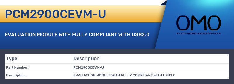 PCM2900CEVM-U