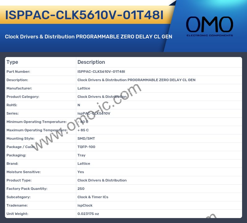 ISPPAC-CLK5610V-01T48I