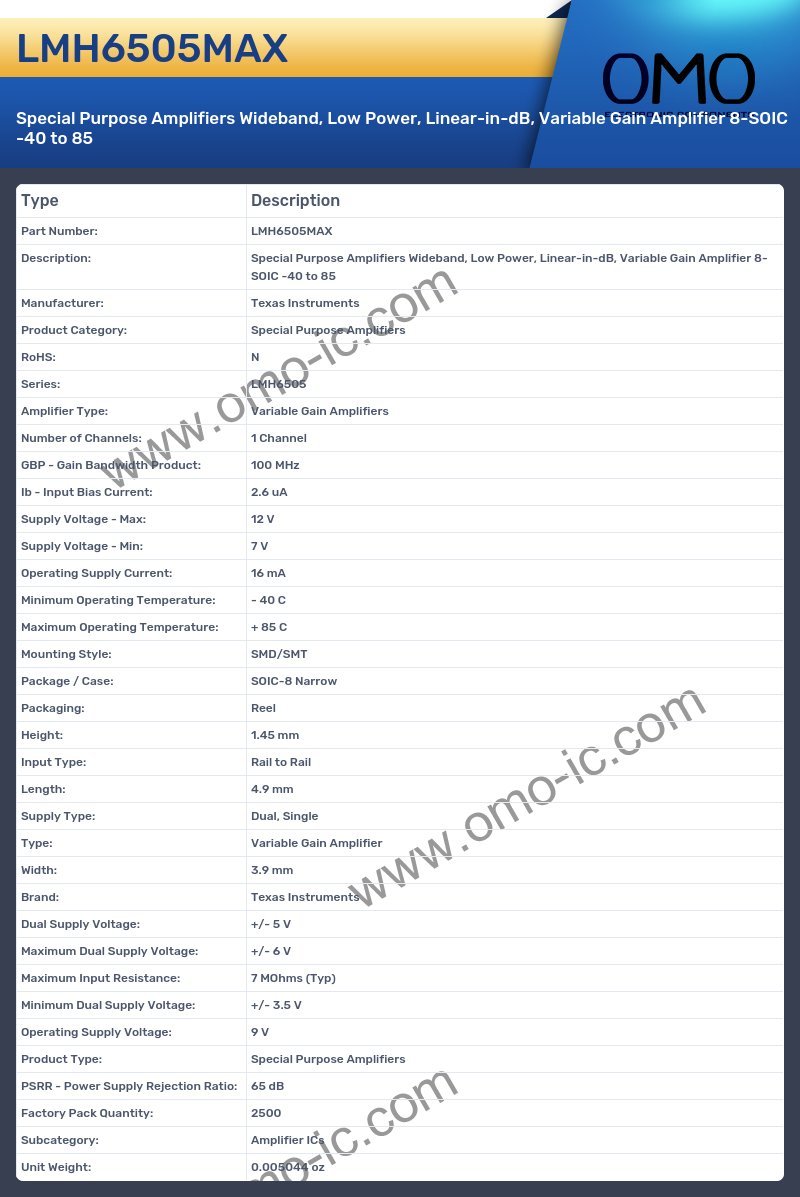 LMH6505MAX