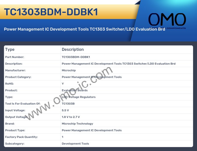 TC1303BDM-DDBK1
