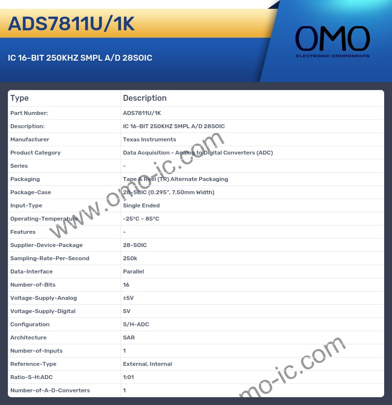 ADS7811U/1K