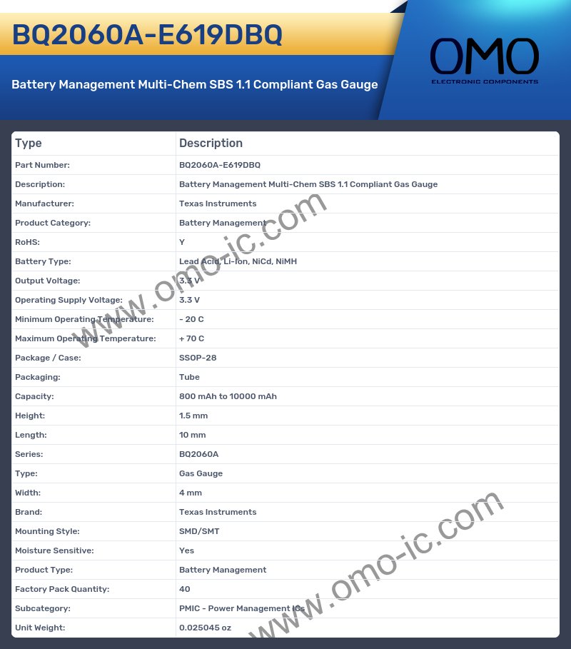 BQ2060A-E619DBQ