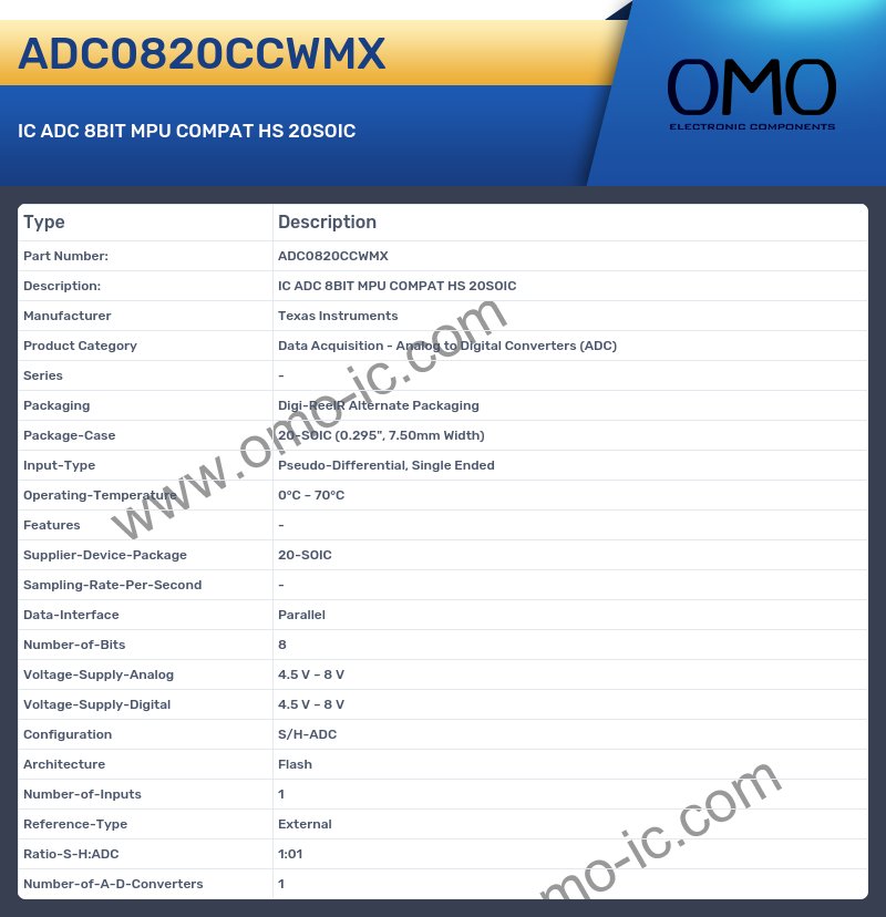 ADC0820CCWMX