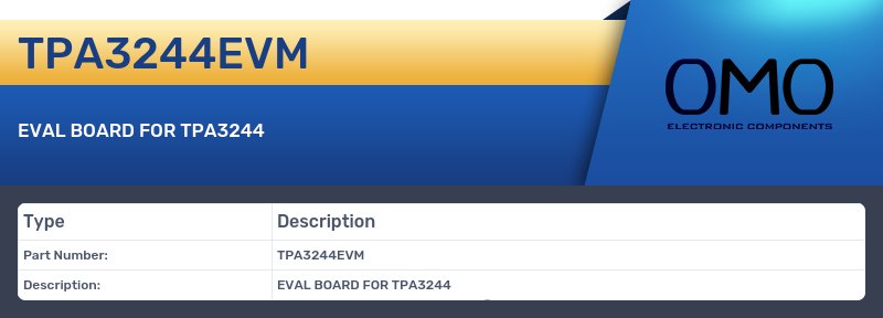 TPA3244EVM