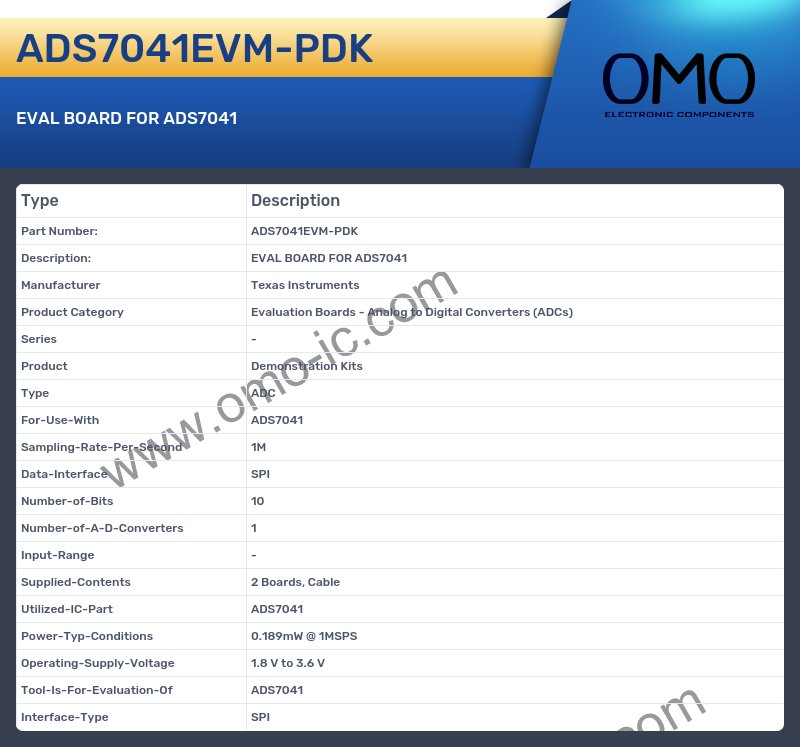 ADS7041EVM-PDK