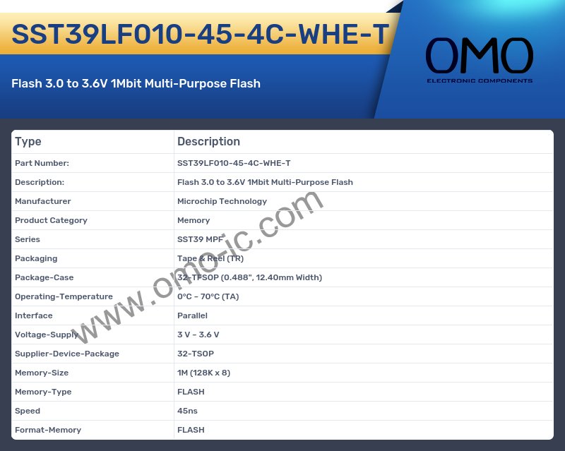 SST39LF010-45-4C-WHE-T