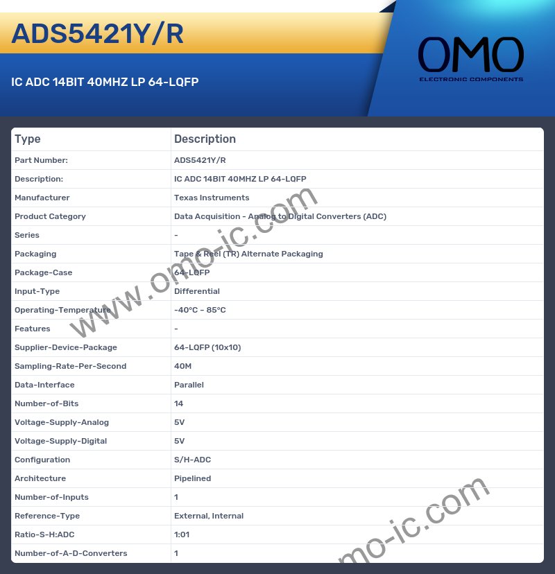 ADS5421Y/R