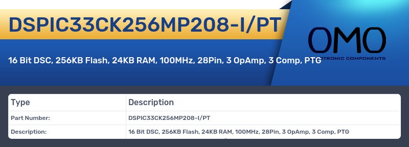 DSPIC33CK256MP208-I/PT
