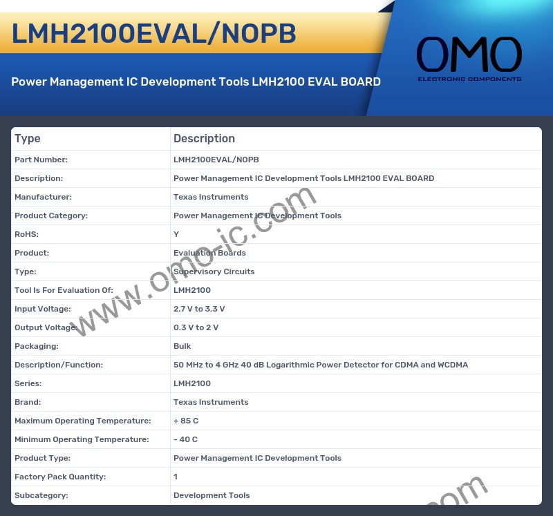 LMH2100EVAL/NOPB