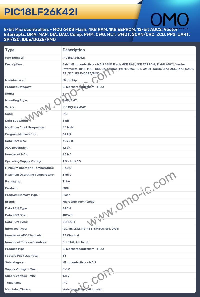 PIC18LF26K42I