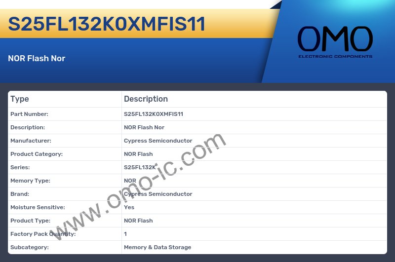 S25FL132K0XMFIS11