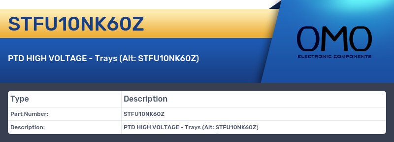 STFU10NK60Z