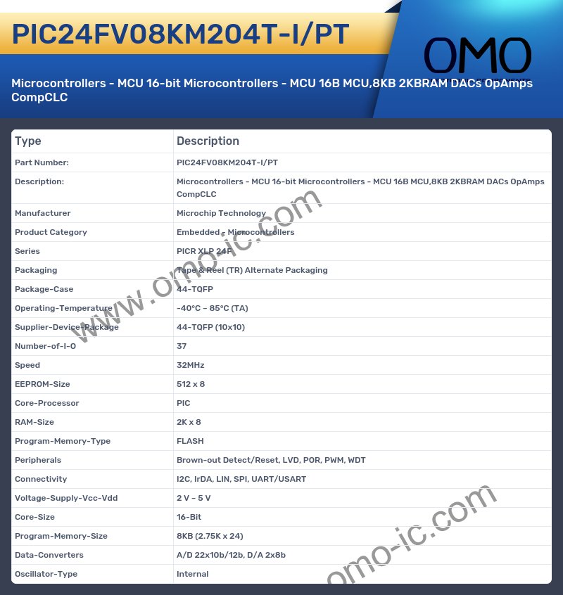 PIC24FV08KM204T-I/PT