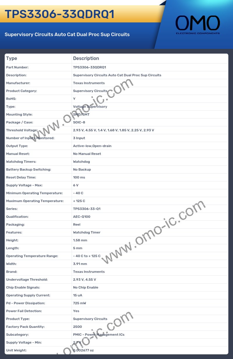 TPS3306-33QDRQ1