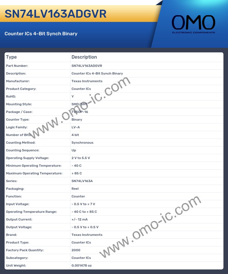 SN74LV163ADGVR