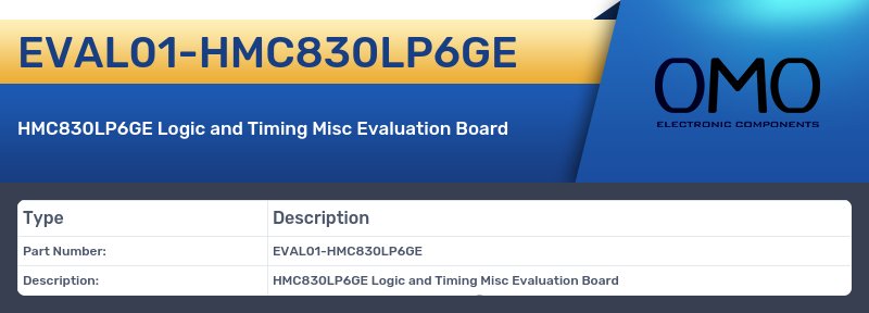 EVAL01-HMC830LP6GE