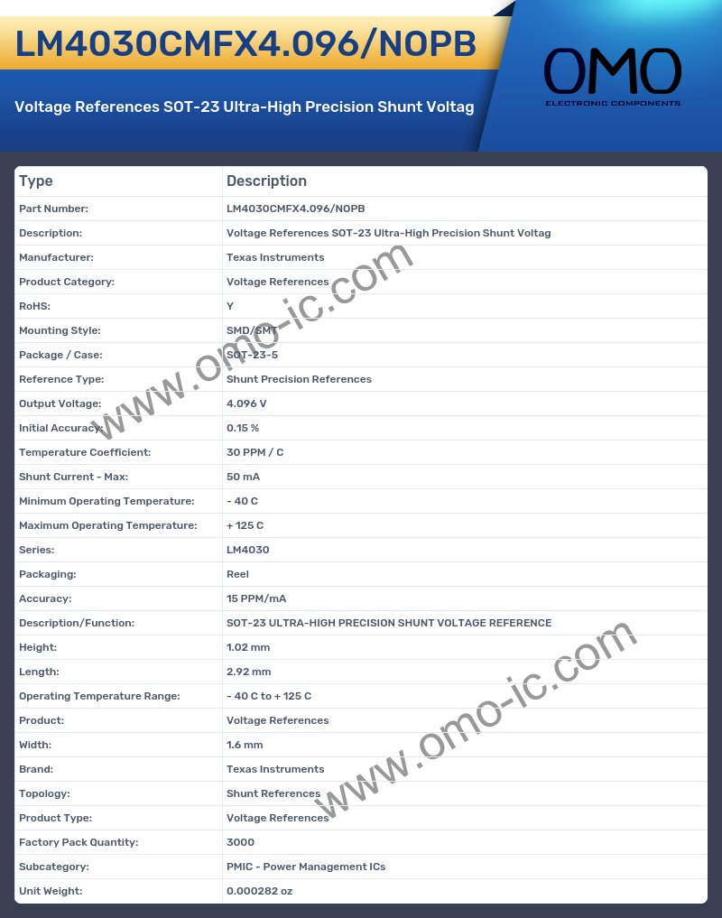 LM4030CMFX4.096/NOPB
