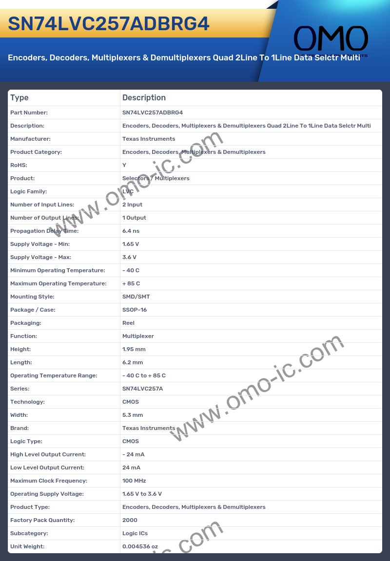 SN74LVC257ADBRG4